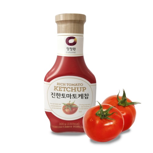 [이제이푸드스토리] 청정원 진한 토마토 케찹 300g